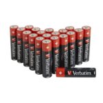 Verbatim (49877) AA BATTERY ALKALINE 20 PACK