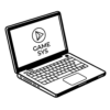 Gaming Laptop Icon