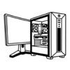 Gaming PC Icon
