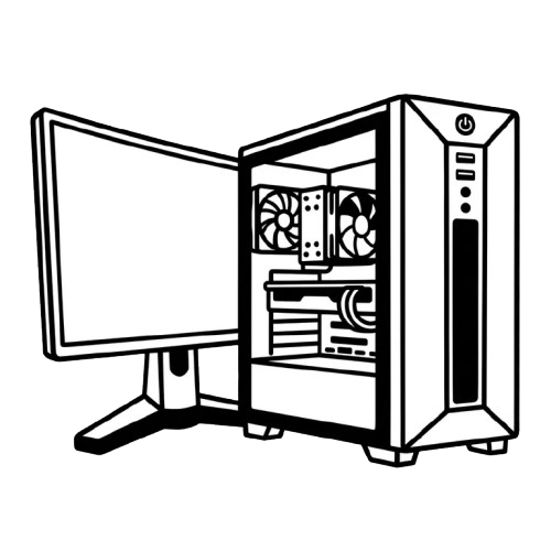 Gaming PC Icon