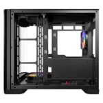 ANTEC Constellation C5 Curve Black ARGB Case, Curved Glass Panels, Dual Chamber, Support back-connect motherboards, 4 x ARGB PWM fans with built-in fan controller, ATX, Micro-ATX, ITX - Image 3