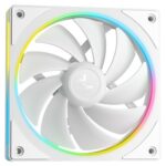DeepCool LM240 White Liquid CPU Cooler with 2.4" IPS Display, 240mm AIO, Dual 120mm ARGB Fans, Anti-Leak Technology, PWM Pump, Intel LGA 1851/1700 & AMD AM5 Compatible, White - Image 4