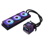 ASRock Phantom Gaming 360 LCD AIO Liquid CPU Cooler, 360mm Radiator, Triple 120mm PWM ARGB Fans, LCD Display, Intel LGA1700/1851 & AMD AM5/AM4 Compatible - Image 5