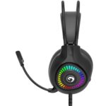 Marvo H8325 Akari 40 USB 2.0 Wired Gaming RGB Headset (Black) - Image 4