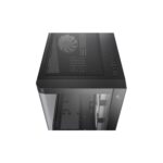 DeepCool CG530U 4F Case,Black, Mid- Tower, 2x USB 3.0, Tempered Glass Side Window Panel, ITX/Micro ATX/ATX - Image 5