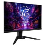 ASRock Phantom Gaming PG27QFW2A 27 Inch QHD (2560 x 1440) IPS Gaming Monitor, 400Hz 1ms (MPRT) Response Time, 2 x HDMI 2.0, 1 x DisplayPort 1.4, Height Adjustable - Image 2