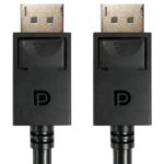 DisplayPort (M) to DisplayPort (M), DisplayPort 2.1, 1m, 8K60Hz Support, 2K240Hz (2560 x 1440) Support, UHBR10, 16k30Hz Support, 1080p Support 360Hz, Black - Image 2