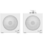 Genius SP-HF300U, 4W, USB Audio Speakers/ USB-A & USB-C - White - Image 5