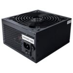 CiT 600W ATX Power Supply, 80+ Efficiency, 120mm Silent Fan, Active PFC, PCIe, SATA & Molex Connectors, Black PSU for Gaming & Desktop PC - Image 2
