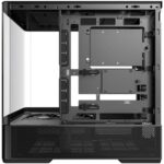 ANTEC Constellation C6 AirAntec Mid-Tower Gaming PC Case - 2 x 120mm PWN Reverse fans, 1 x 140 PWN fan at rear, Curved Glass Desgin with 3-sided Tempered Glas, ATX/Micro-ATX/ITX - Image 6