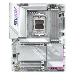 Gigabyte X870E AORUS ELITE WIFI7 ICE AMD AM5 Socket Motherboard, ATX, 4x DDR5 Slots, 4x M.2 Sockets, Fitted I/O Shield, 2.5GbE LAN, Wi-Fi 7, 1x HDMI Port / 2x USB-C (USB4) - Image 2