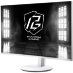 ASRock Phantom Gaming PG27FFS2E-W 27 Inch FHD (1920 x 1080) Flat IPS Gaming Monitor, 240Hz, 1ms (MPRT) Response Time, 2 x HDMI 2.1; 1 x DisplayPort 1.2, 2 x 2W Speakers, Tilt, Swivel, Height, Pivot Adjustment - White - Image 3