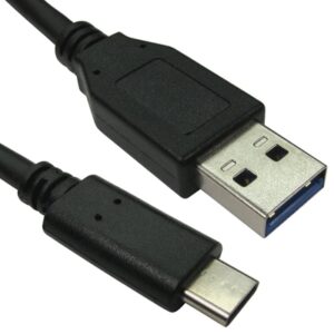 USB 3.1 Type C (M) to Type C (M) Cable 0.5m Black OEM Data Cable