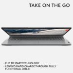 Lenovo IdeaPad 1 Laptop, 15.6 Inch Full HD Screen, AMD Ryzen 5 7520U, 16GB DDR5 RAM, 512GB SSD, Windows 11 Home S - Image 4