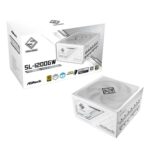 ASRock SL-1200GW 1200W ATX Power Supply Unit, 80 PLUS GOLD Certified, 135mm Striped Axial FDB Fan, High Efficiency PSU